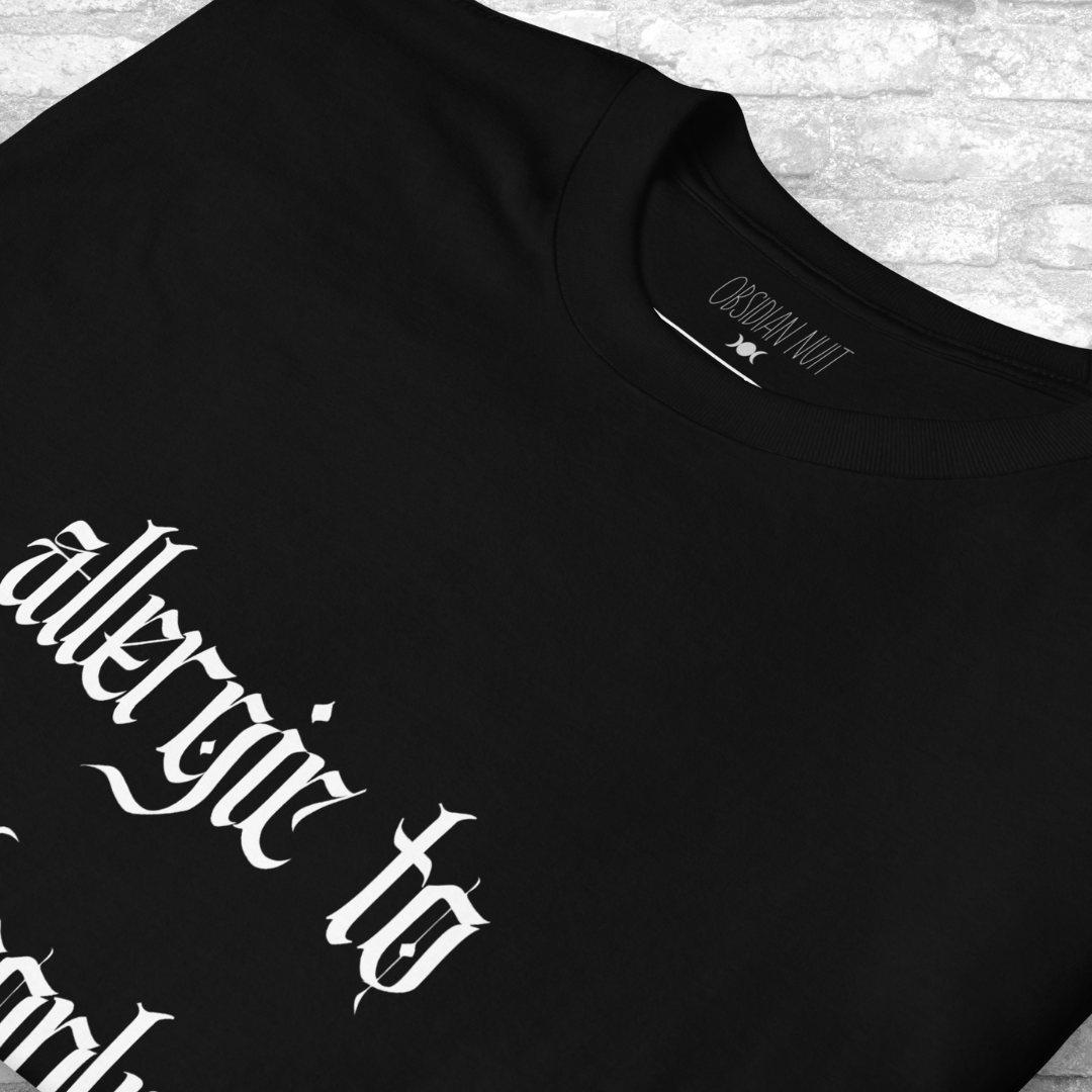 Allergic to people t-shirt