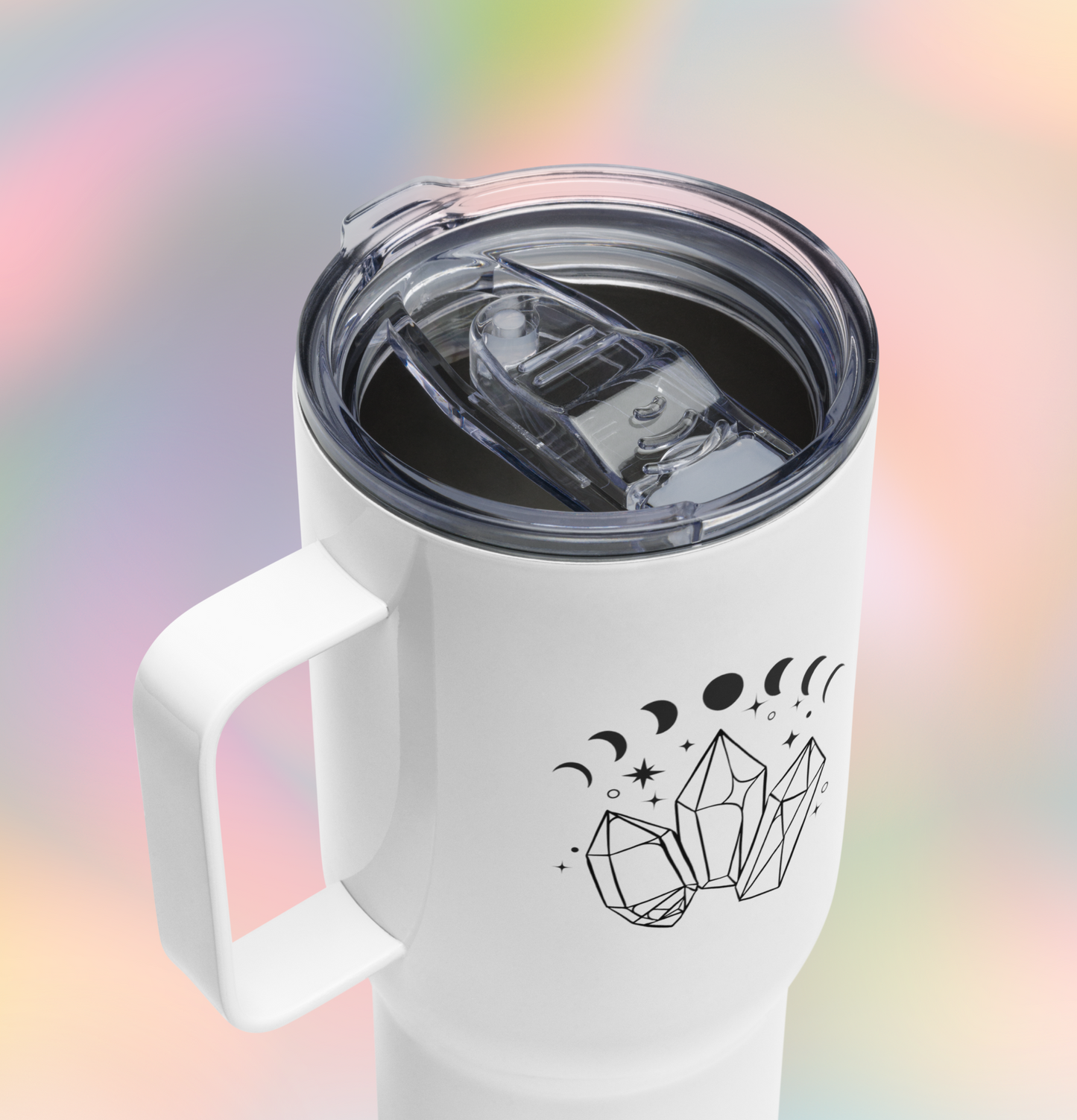 Crystal Vibes Travel Mug