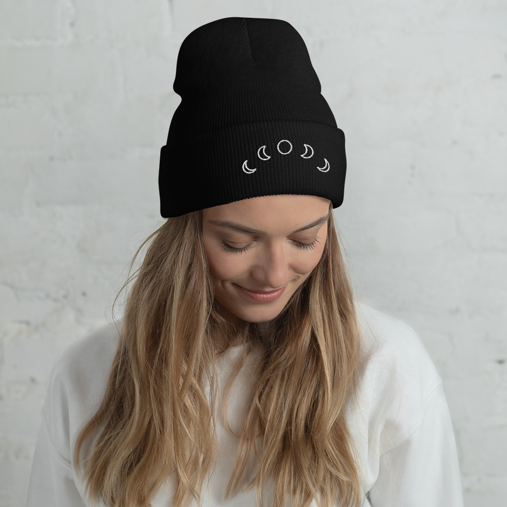 Moon Phases Beanie